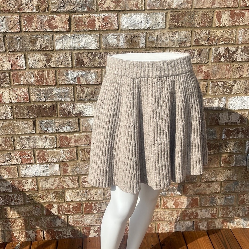 Opening Ceremony Beige Mini Skirt